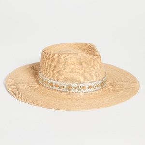 Lack Of Color 
The Indio - Special Hat 
Natural/Aqua Gold, S